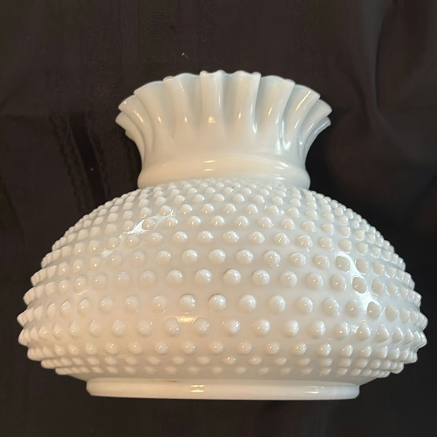 Hobnail White Milk Glass Lamp Globes - image 11 of 13
