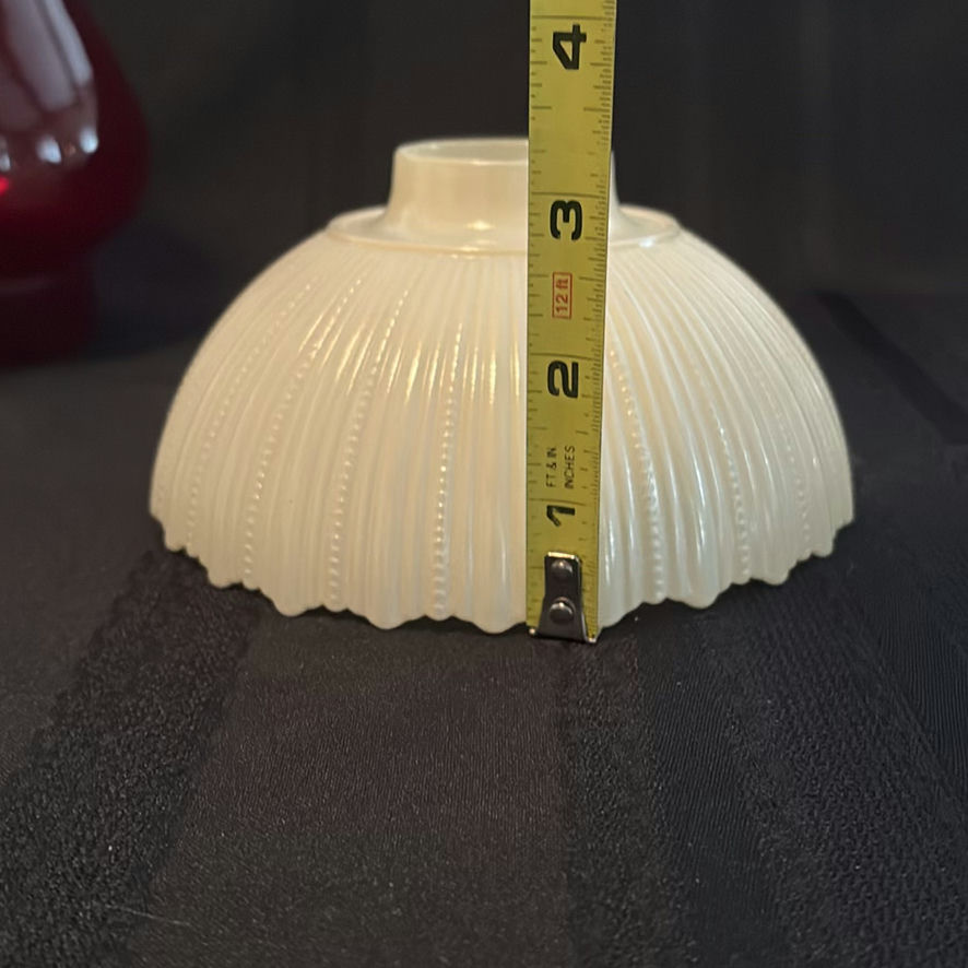 Collection of Vintage Glass Bell Shades - image 12 of 15