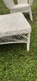 6-Piece White Whicker Outdoor Lounge Set - thumbnail 15 of 20