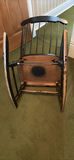 Black Windsor-style rocking chair - thumbnail 8 of 9