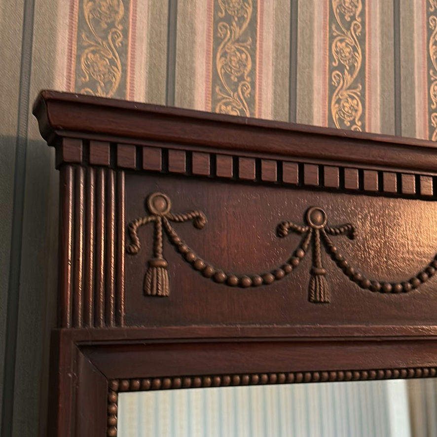 Kindel Mahogany Dresser With Mirror - image 13 of 14