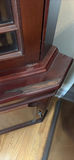 Mahogany Glass Corner Unit - thumbnail 5 of 11