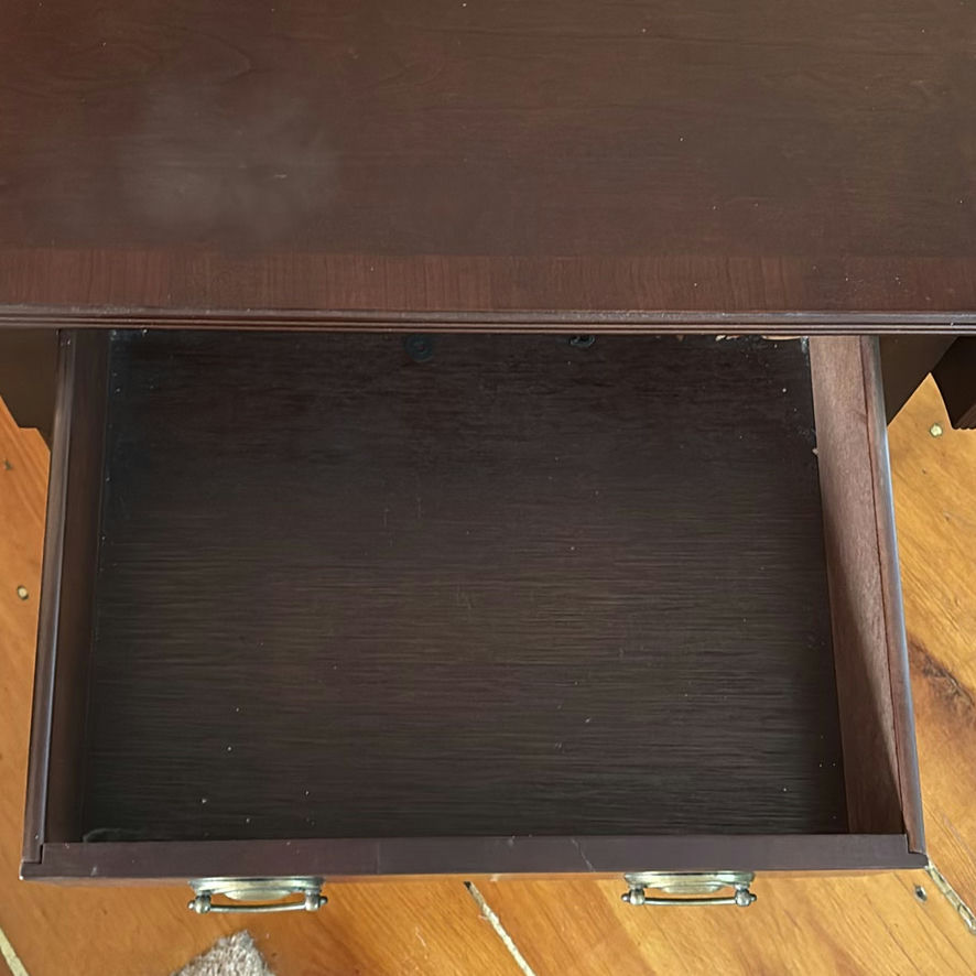 Set Of 2 Drop Leaf Side Tables - image 3 of 12