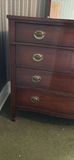 Kindel Mahogany Dresser With Mirror - thumbnail 3 of 14