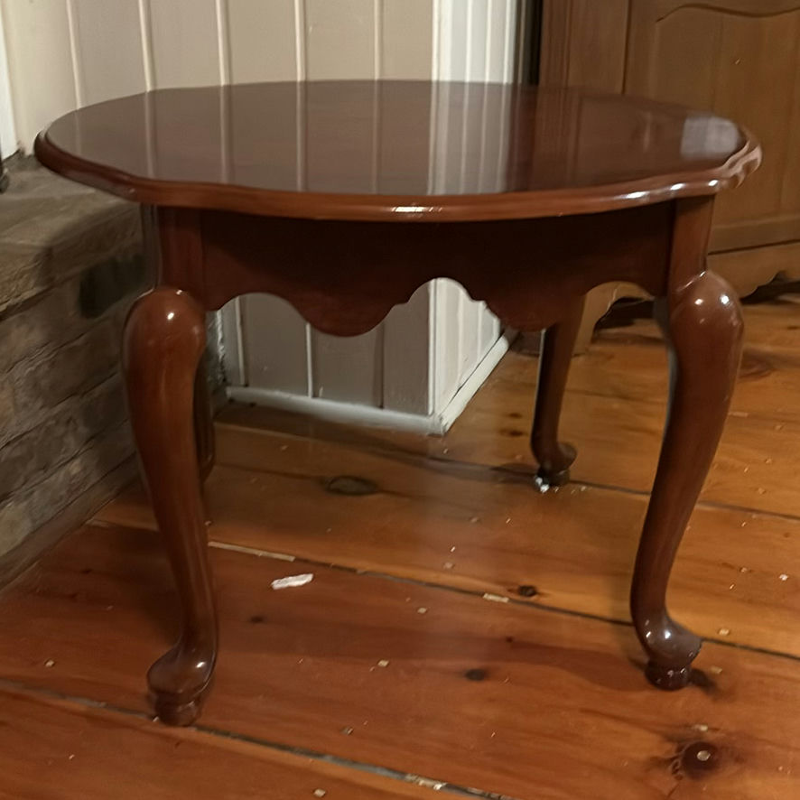 Cherry Side Table - image 4 of 9