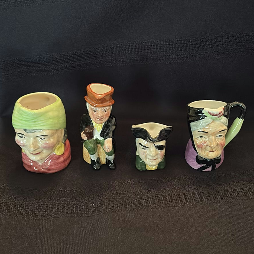 Collection of Character Toby Jugs and Miniature Mugs - image 10 of 17