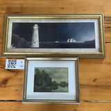 Two Framed Landscape and Lighthouse Prints - thumbnail 2 of 13