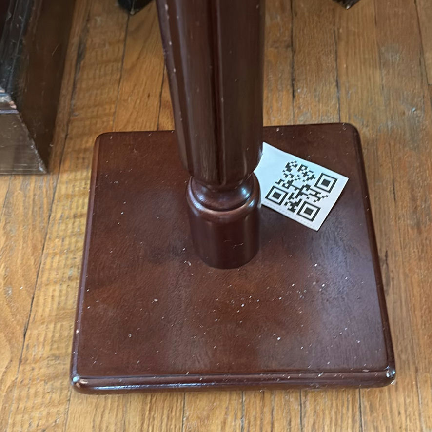 Tall Wooden Plant Stands & Farmhouse Stool - image 14 of 19