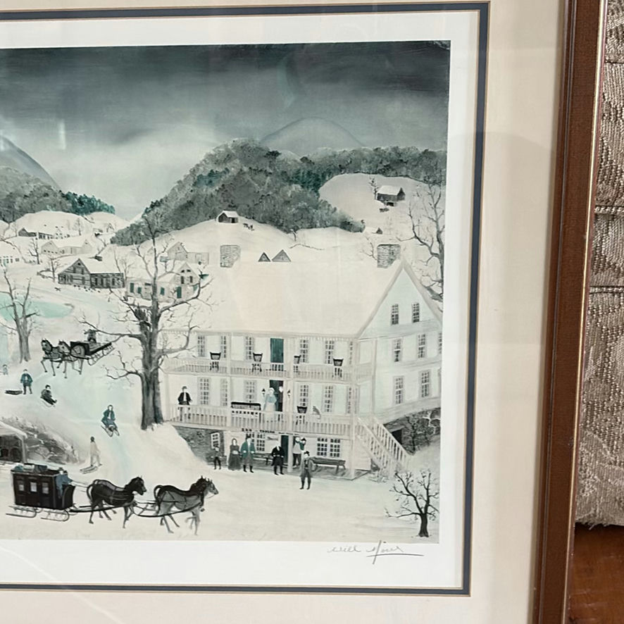 Two Prints:  Albert Anker & Will Moses - image 17 of 18