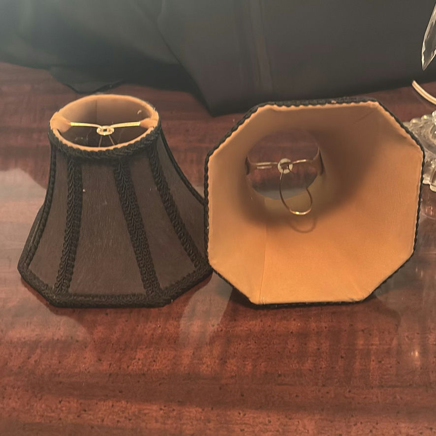 Two Boudoir Table Lamps - image 6 of 7
