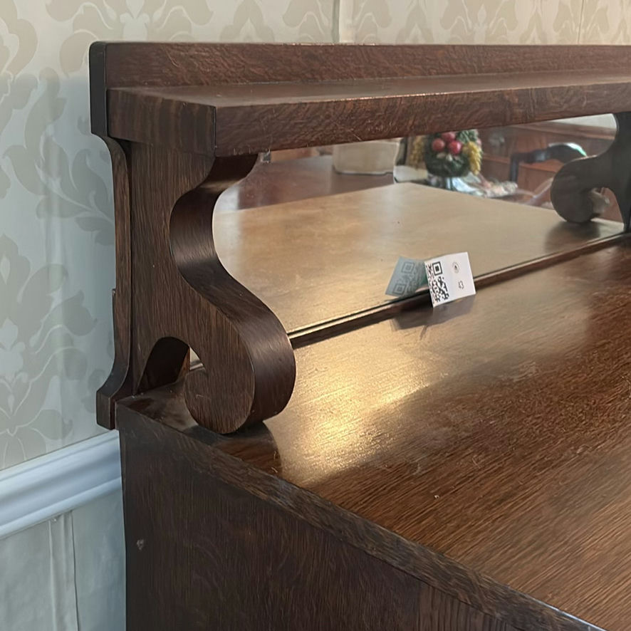 Emperor Oak Buffet Hutch - image 3 of 17