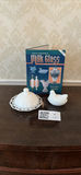 Collectors Milk Glass Book & Hen on Nest - thumbnail 1 of 17