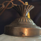 Vintage Swag Lamp With Glass Globe - thumbnail 7 of 10