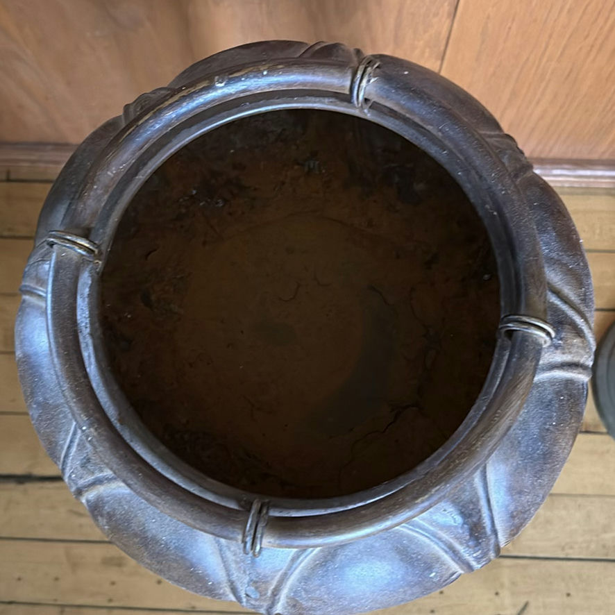 Planter w. Stand & Floor Wine/Champagne Chiller - image 7 of 13