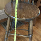 Tall Wooden Plant Stands & Farmhouse Stool - thumbnail 5 of 19