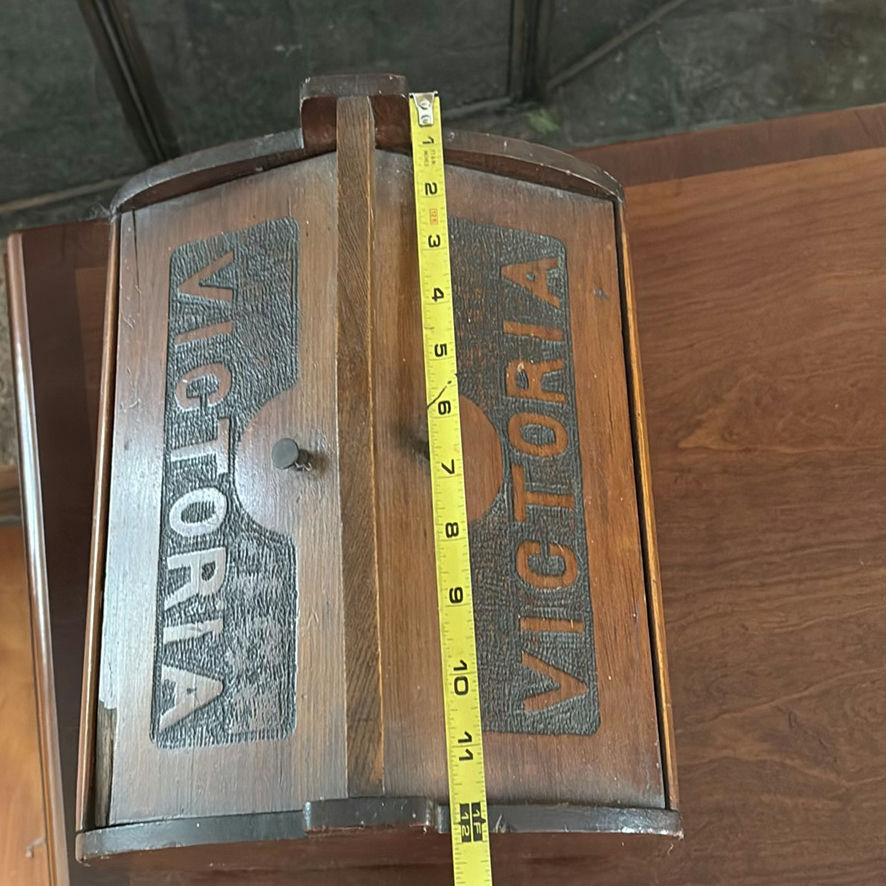 Victoria Wooden Sewing Box - image 9 of 13