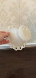 Collection Of Milk Glass & Floral Frog - thumbnail 10 of 17