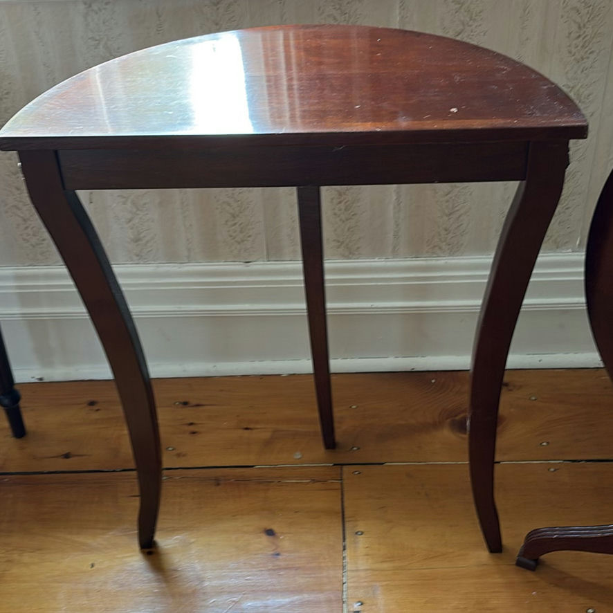 Bombay Company Half Moon Table & Tilt Top Table - image 14 of 15
