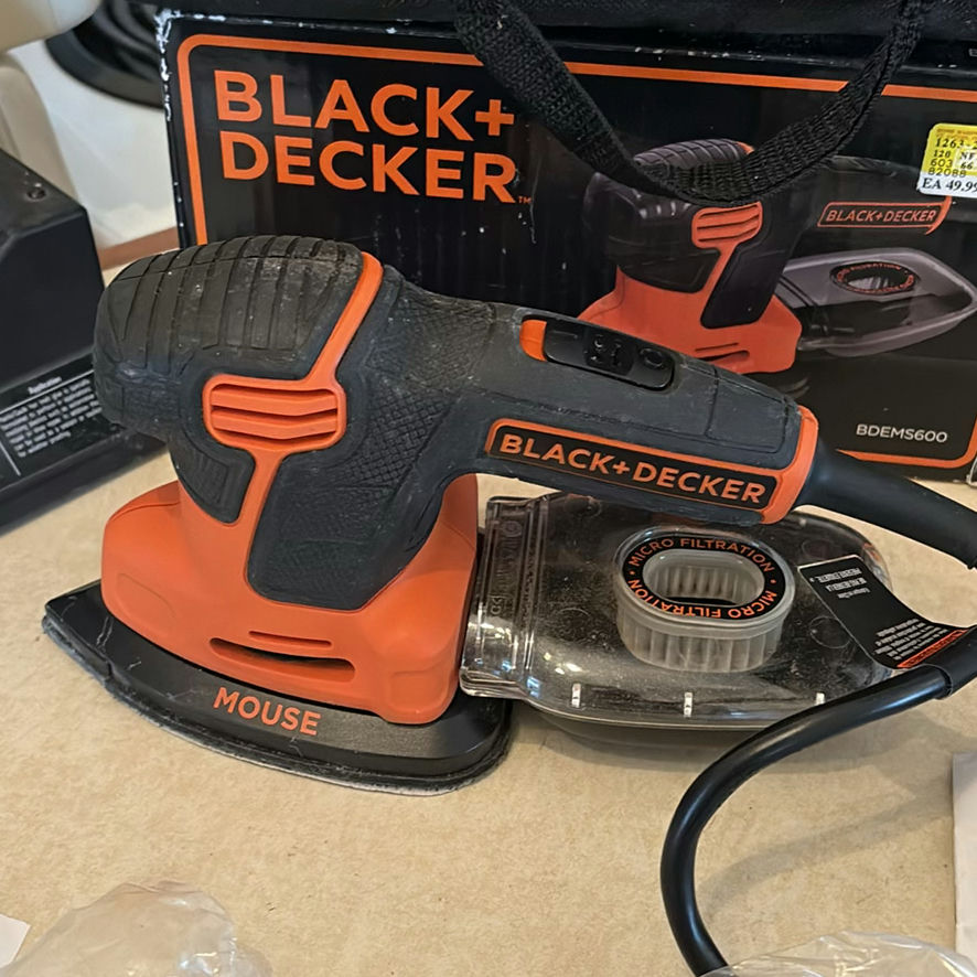 Black & Decker Detail Sander & Cordless Glue Gun - image 5 of 11
