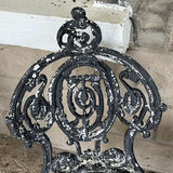 Weathered Cast Iron Bistro Set - thumbnail 11 of 13