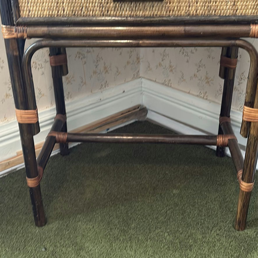 Bamboo & Rattan Vanity Set - image 9 of 11