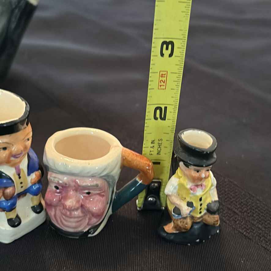 Collection of Character Ceramic Teapots, Toby Jugs, and Miniature Figurines - image 5 of 19