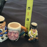 Collection of Character Ceramic Teapots, Toby Jugs, and Miniature Figurines - thumbnail 5 of 19