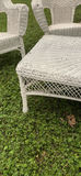 6-Piece White Whicker Outdoor Lounge Set - thumbnail 16 of 20