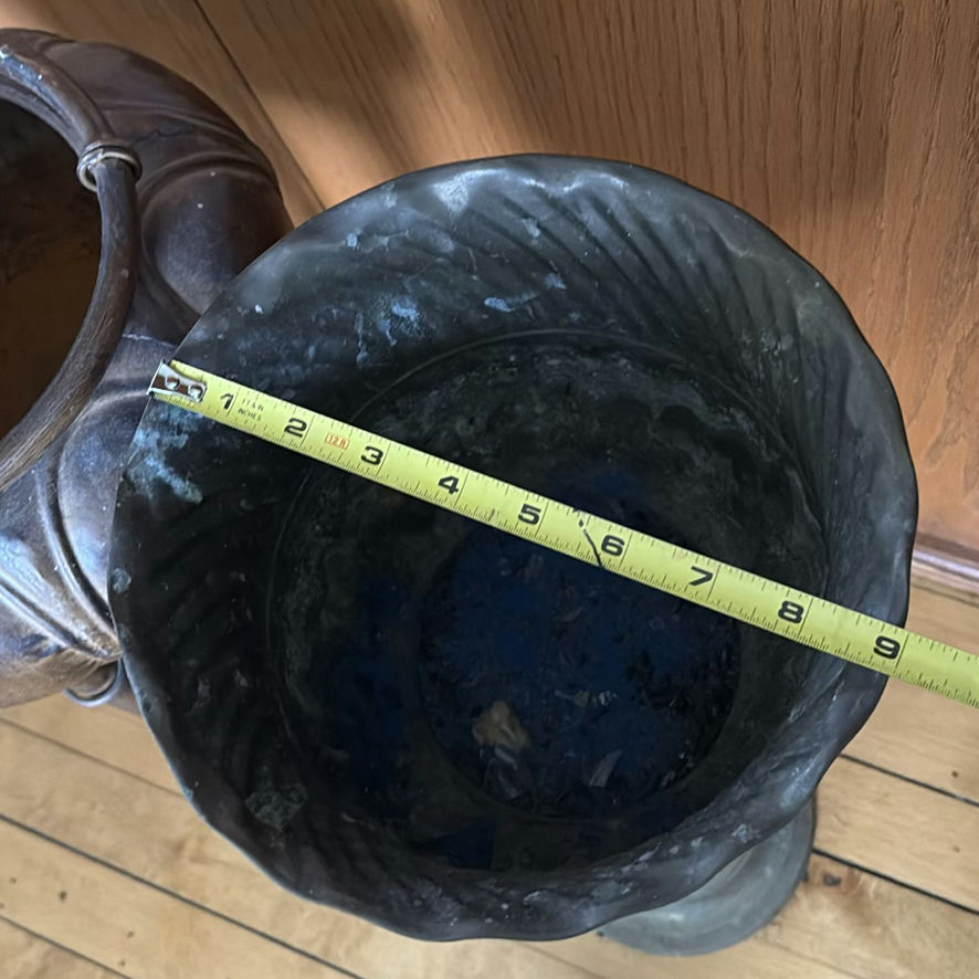 Planter w. Stand & Floor Wine/Champagne Chiller - image 4 of 13