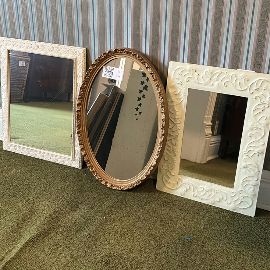 Set of Three Decorative Wall Mirrors - image 1 of 16