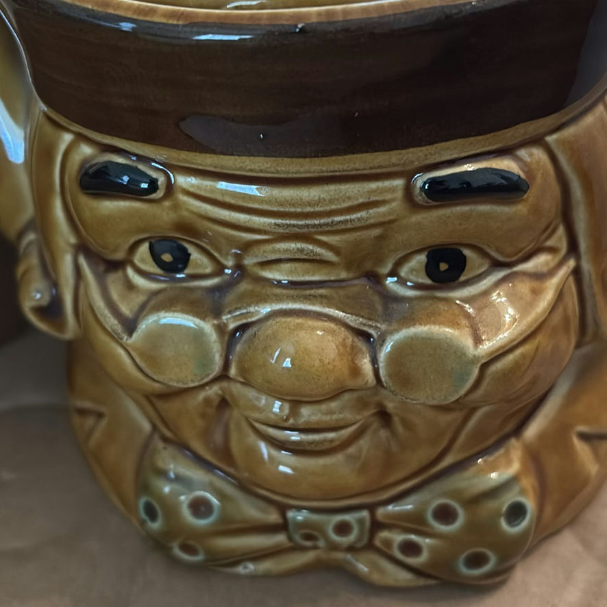 Collection of Character Ceramic Teapots, Toby Jugs, and Miniature Figurines - image 8 of 19