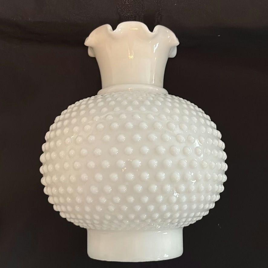 Hobnail White Milk Glass Lamp Globes - image 5 of 13