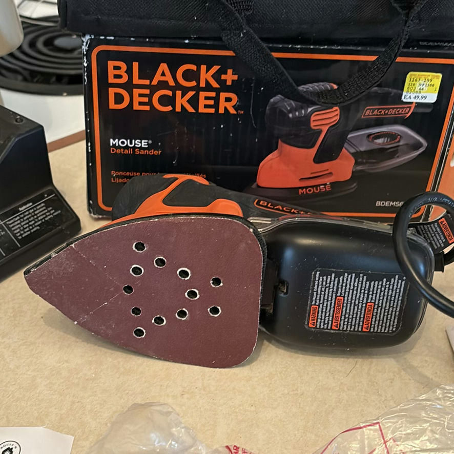 Black & Decker Detail Sander & Cordless Glue Gun - image 6 of 11
