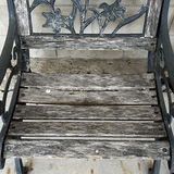 Two Cast Iron Bench Chairs - thumbnail 9 of 11