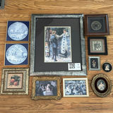 Assorted Framed Artwork and Decorative Wall Pieces - thumbnail 1 of 14