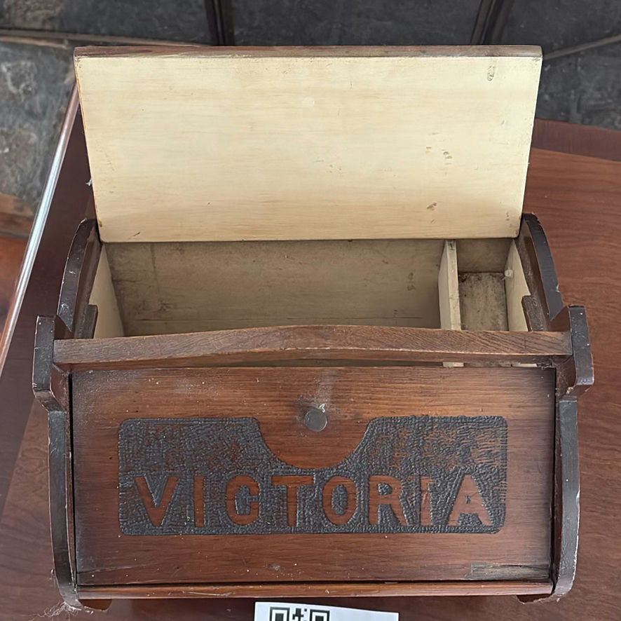 Victoria Wooden Sewing Box - image 2 of 13