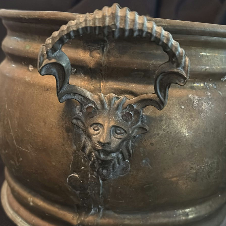 Two Copper and Brass Pots - image 11 of 15