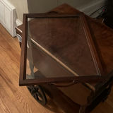 Mahogany Tea Wagon - thumbnail 3 of 7