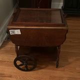 Mahogany Tea Wagon - thumbnail 1 of 7