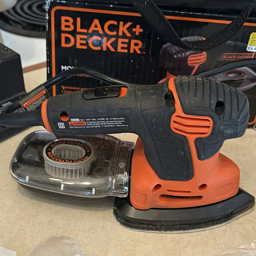Black & Decker Detail Sander & Cordless Glue Gun - image 7 of 11