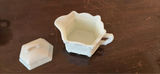 ROYAL ALBERT China Platter & Milk Glass Dishes - thumbnail 12 of 15