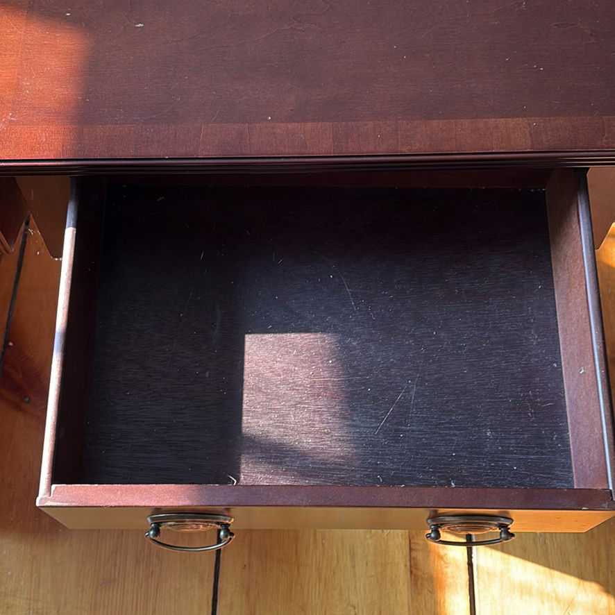 Set Of 2 Drop Leaf Side Tables - image 11 of 12