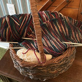 Wooden Sewing Basket and Knitting Supplies - thumbnail 2 of 10