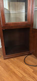 Wood Cabinet With Glass Door - thumbnail 3 of 10