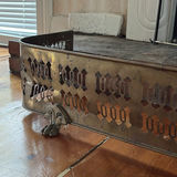 Antique Brass Fireplace Fender - thumbnail 13 of 15