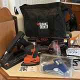 Black & Decker Detail Sander & Cordless Glue Gun - thumbnail 1 of 11