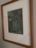Two framed abstract artworks - thumbnail 2 of 3