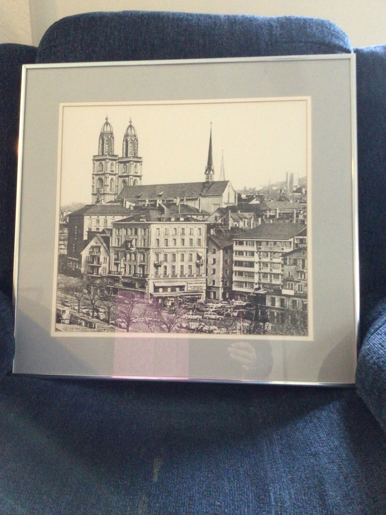 Framed cityscape art prints - image 2 of 4