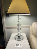 Crystal Glass Sphere Column Table Lamp - thumbnail 3 of 3