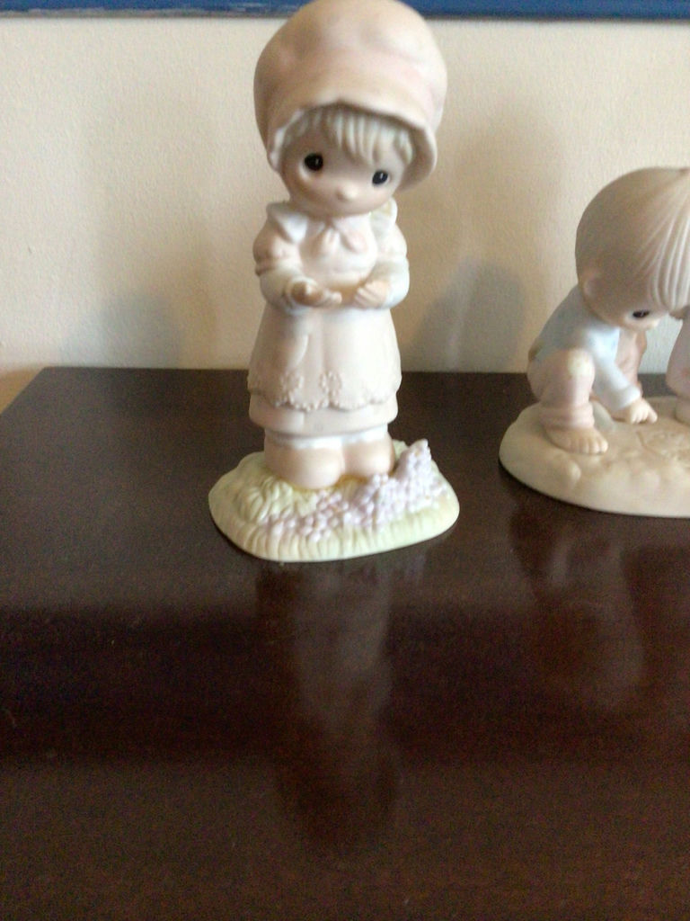 Three Precious Moments porcelain figurines - image 2 of 6